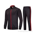 Aangepaste team training sportkleding dames mannen tracksuit set